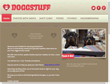 Tablet Screenshot of doggstuff.com